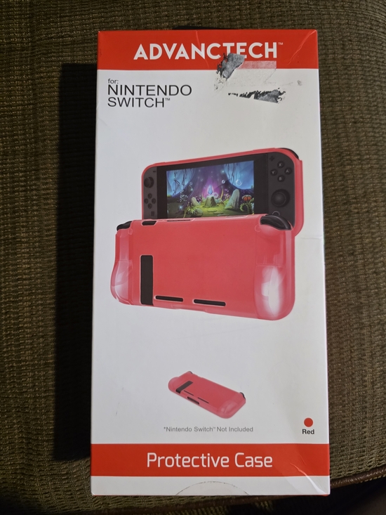 AdvancTech Other - NEW ADVANCTECH Red Protective Case for Nintendo Switch Console